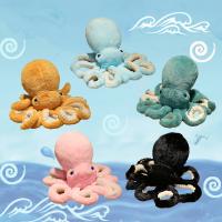 Juguete De Peluche Creativo Y Lindo Octopus De 30 Cm Juguetes De Ballena Pequeños Colgante Animal Marino Para Niños Regalos Para Bebés - details 0