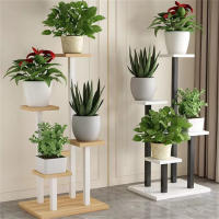 Estantes de Metal + MADERA para plantas, soporte para macetas, Soporte múltiple para macetas, organizador de exhibición para interiores y exteriores, estante para macetas, jardín y balcón 4 Platos - details 2