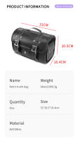 Bolsa De Motocicleta Retro Para Alforja Grande Bolsa De Almacenamiento Para Casco De Scooter Y Mopeds Universal - details 10