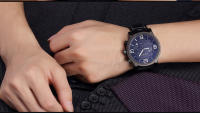 Reloj De Pulsera Deportivo De Lujo Para Hombre MEGIR Con Dial De 48mm Cuarzo Resistente Al Agua De Leather Calendario Cronógrafo Moda Y Casual - details 21