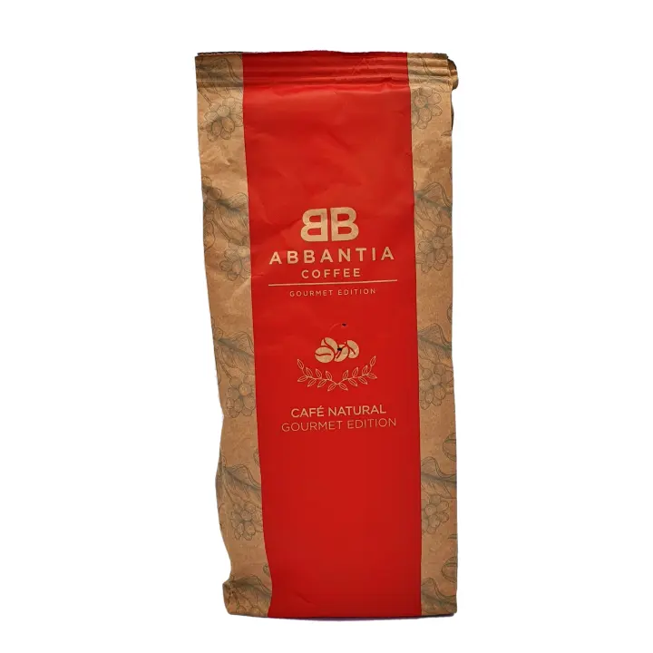 Cafe Natural en Grano Abbantia - 1 Kilo - Edicion Gourmet - 100% Cafe Robusta - Cafe Tueste Natural - Origen Vietnam - 1