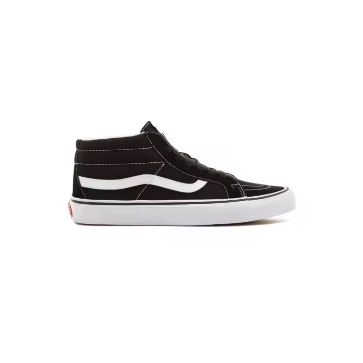 Zapatillas Vans Sk8 Mid Negro Mujer y Hombre - 1