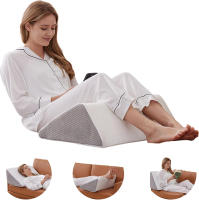 Almohada De Posicionamiento Para Dormir Con Ángulo Inclinado Soporte Para Piernas Y Rodillas Almohada De Memoria Para Adultos - details 3