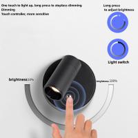 Luz De Pared LED Recargable Por Tipo-C Luz De Lectura Sin Cable Para Dormitorio Luz De Noche Magnética Para El Hogar - details 3