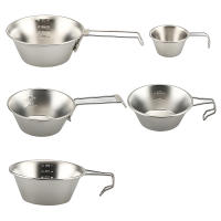 Taza De Sopa De Acero Inoxidable 30/200/400ml Sierra Para Camping Y Picnics Plegable Y Pilaable Ideal Para Exteriores - details 5