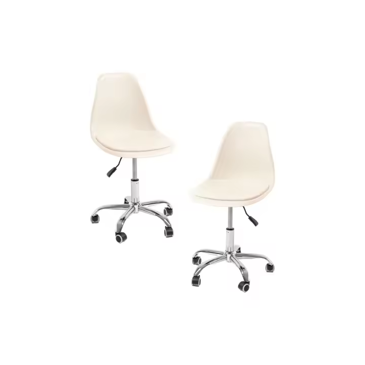 Pack 2 Sillas Dami Office - Beige - 1