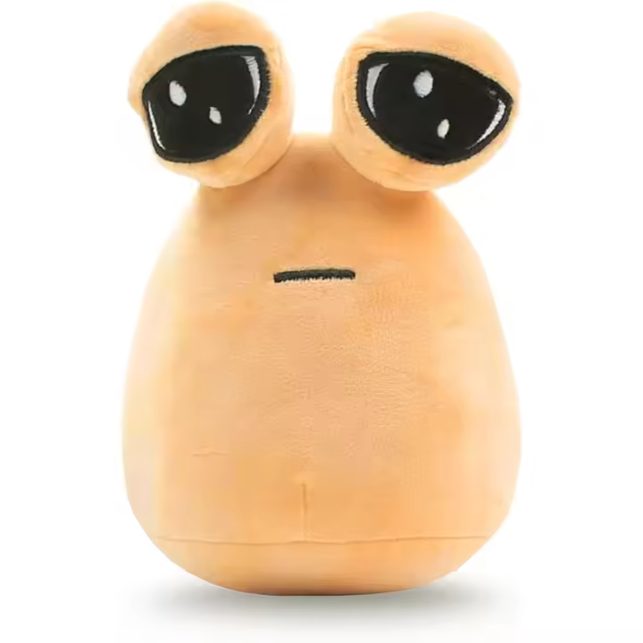 Peluche de 25 cm/10 pulgadas, diseño de mi mascota extraterrestre, ideal como regalo para fans, kawaii, divertido juego de muñecas. - 1