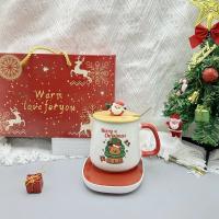 Taza De Café Cerámica Aislada Regalo Set De Tazas Para Leche Y Café Taza Térmica De Regalo Con Capacidad Para 301-500ml - details 5