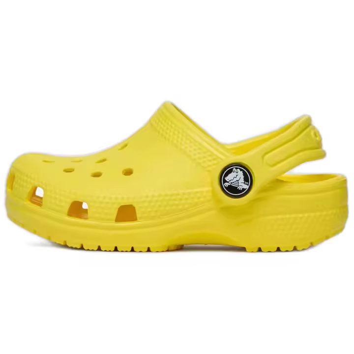 Crocs modelo Classic Clog T en color Amarillo - 1