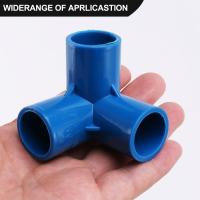 Conector en T de plástico PVC para manguera de jardín, junta de 3 vías, adaptador de tubería de riego, herramientas de piezas de tubo, 16 piezas, 20mm - details 2