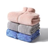 Nueva Estilo Otoño Invierno Chaqueta De Coral Polar Para Mujer Cierre De Cremallera Exterior De Poliéster Suave Y Cálida Ropa Casual - details 2