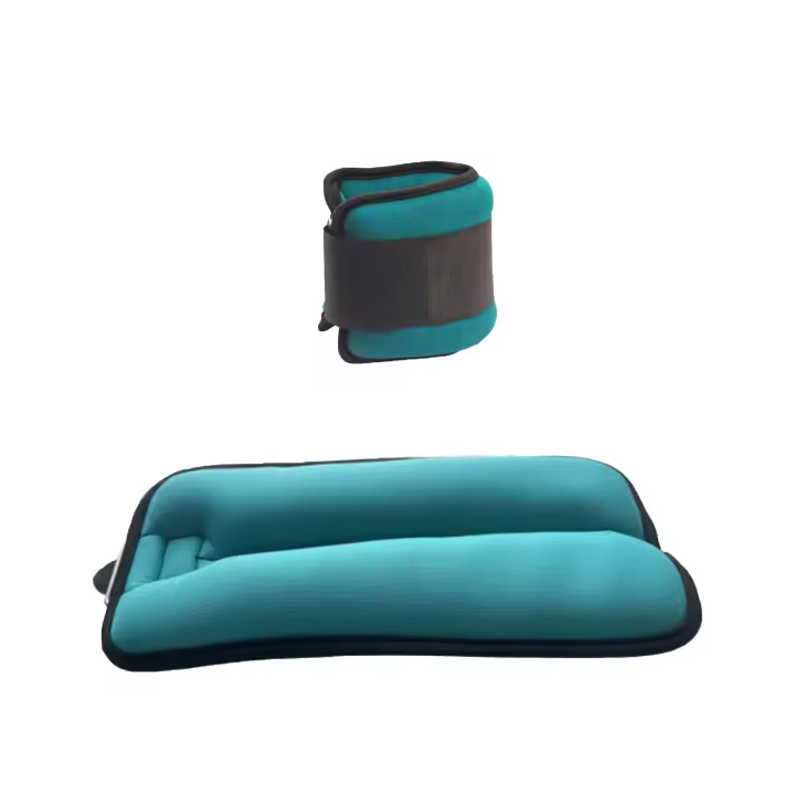 Pesas Para Tobillos y Muñecas ajustables de 1-4kg, Lastres Doble Correa Ajustables, pesas con velcro para Fitness, Ejercicio, Gym,Pesas, Gimnasio, Tobillera, Muñequera. - 1