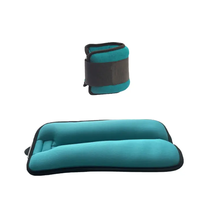 Pesas Para Tobillos y Muñecas ajustables de 1-4kg, Lastres Doble Correa Ajustables, pesas con velcro para Fitness, Ejercicio, Gym,Pesas, Gimnasio, Tobillera, Muñequera. - 1