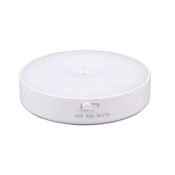 Lámpara Nocturna LED Con Sensor De Movimiento Recargable RGB Para Cocina Armario Escalera Luz De Fondo Sin Cable Luz De Gabinete - 1