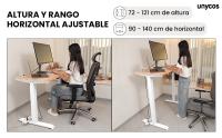 UNYCOS Marco de Escritorio Eléctrico Elevable - Core One - Estructura Ajustable y Panel de Control LED - details 4