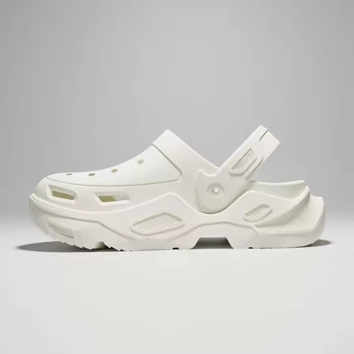 Zapatillas De Hombre EVA Plataforma Altura Cómodas Transpirables Antideslizantes Impermeables Sandalias De Exterior Con Cordones - 1