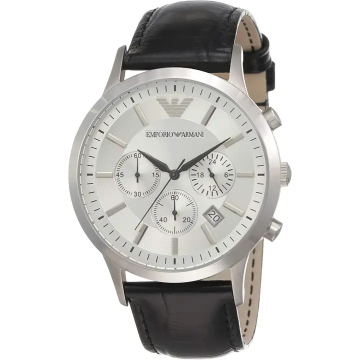 Reloj de Hombre Armani Ar2432 - 42mm Cuarzo Piel Acero | 5 ATM - 1