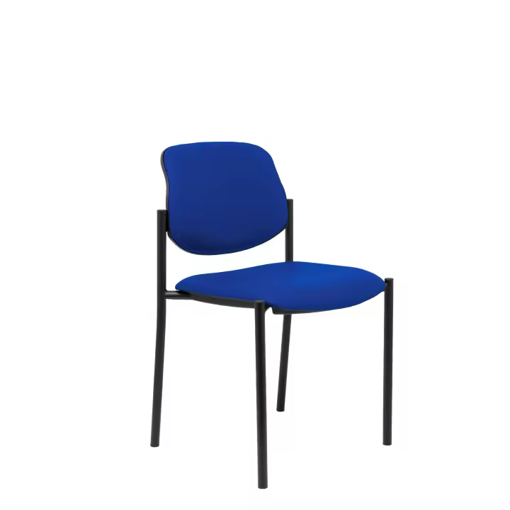 Piqueras Y Crespo Silla Villalgordo Azul y Negra - 1