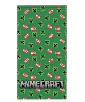 Toalla para Playa Piscina Minecraft  Oficial 70x140cm infantil de microfibra para niños - details 0