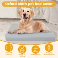 Cubierta De Sillín Para Perro En Tela Oxford Impermeable Protector De Sillín Con Cierre Desmontable Fácil De Lavar Ropa Para Mascotas S/M - details 5