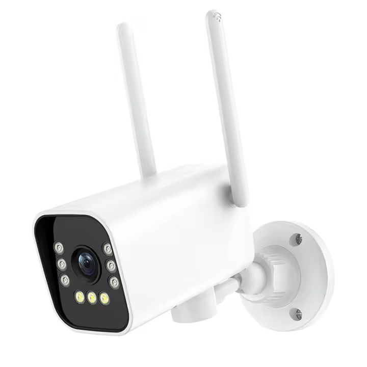 Cámara De Seguridad IP Exterior 8MP 4K PTZ Wifi H.265 Con Rastreo Automático Y Audio Cámara De Patrulla En Forma De Rayo Protección Doméstica ICSEE - 1