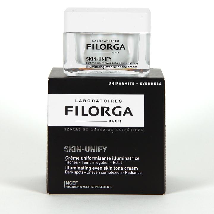 Filorga Skin-Unify Crema Antimanchas Iluminadora con Acido Hialurónico, Vitamina C, Extracto de Alga, Glabridina 50ml — oferta en Miravia
