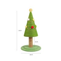 Gato rascador Pino cedro Navidad gato árbol para adultos grandes gatos rascador juguete lindo gatito sisal rascador post - details 1