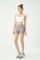 Shorts De Yoga Para Mujer Cintura Alta Transpirables Elevadores De Glúteos Deporte Verano Leggings De Gimnasio Ropa Deportiva Ciclismo - details 10