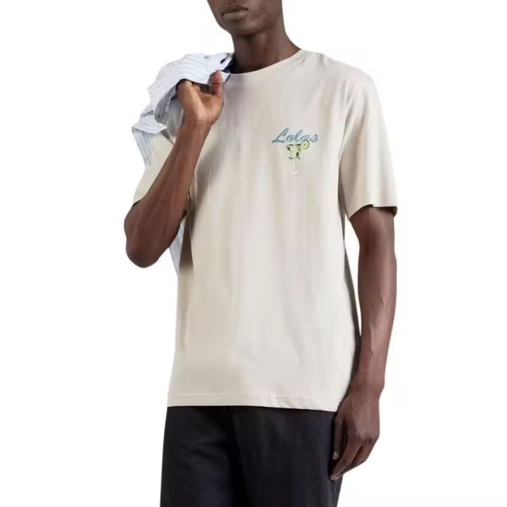 ONSKEANE RLX SS PRINT TEE Silver Lining LOLAS - 1