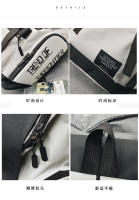 Mochila para estudiantes de niños y niñas, estilo coreano, moderna y de moda, mochila de viaje de ocio al aire libre de gran capacidad. - details 29