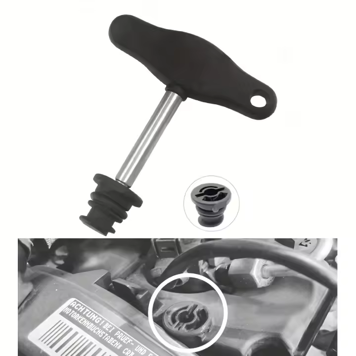 Herramienta Profesional Para Quitar Y Instalar Tornillos De Desbaste De Aceite Para Coche VW Volkswagen Audi SEAT Herramienta De Plástico Para Asamblea - 1