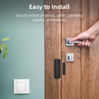 Sensor De Puerta Y Ventana Inteligente Tuya WiFi O ZigBee Detector De Apertura Y Cierre De Puertas Y Ventanas Para Hogar Inteligente Con Alarma Remota Por APP Incluye Batería DC 3V LR03 - details 11