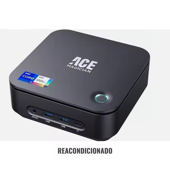 ACEMAGICIAN TK11 Mini PC, Core i7 11390H(hasta 4,5 GHz), 16G RAM 512G SSD - 1