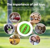 Juguete de Bola Perro ,Pelota de caucho natural para Perros colores aleatotio,Bola de Limpieza de Dientes,Bolas Juguetes Interactivos para Morder Perro,Pelota Perro Indestructible,Pelota Elástica Entrenamiento Perro,Bolas de Goma Pelota Elástica - details 3
