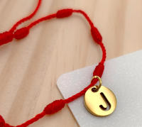 Cotigo-pulsera Roja 7 Nudos Amuleto Hilo Rojo Pulsera Parejas Pulsera Amistad 28cm - details 9