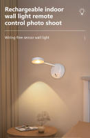 1pc Luz De Pared Inteligente LED Recargable Sin Cable Ni Perforación Ni Instalación Para Hogar Luz De Fondo Mural Para Murales Control Remoto Dimmable Para Cocina Comedor Dormitorio Estudio Baño - details 0