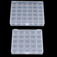 Organizador De Bobines Vacíos Para Máquina De Coser 25/36 Bobines Caja De Almacenamiento Para Herramientas De Costura Y Bordado - details 0