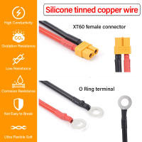XT60 Hembra a Terminal De Anillo O-Ring M8 50Cm Alambre De Cobre Enrosqueado De Silicona Para Automóvil Barco Hogar Batería Solar - details 5
