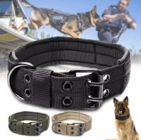 Collar Ajustable Para Perros De Entrenamiento Clásico Reflectante Nylon De Gran Resistencia Táctica Para Aleman Shephard - details 3