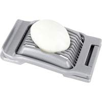 Cortador de huevos Westmark para rebanadas redondas u ovaladas, cuchillas de acero inoxidable con tensión individual, aluminio/acero inoxidable, dúplex, gris, 10202260 - details 1