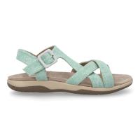 PuntoSalao Sandalias planas cómodas para mujer color azul VR5-1655 - details 1