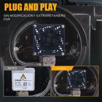 Lámparas LED D1S D3S Para Faros De Coche 70W D2S D4S D8S 6000K CANBUS Plug&Play 12V 24V Altas Y Bajas D2R D4R CSP Chip Doble Cara - details 8