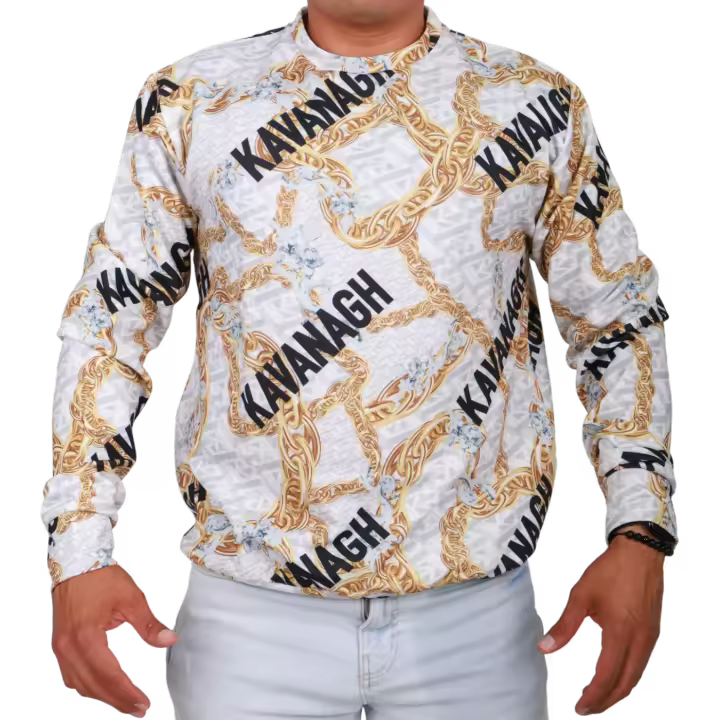 Sudadera Gianni Kavanagh Dubai Multicolor Hombre Moderno, Ropa casual 80% Algodón, 20% Poliéster - 1