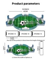 Juego De Fútbol De Rompecabezas Creativo Para Tiempo Libre En Interiores Para Niños Tabla De Juego Con Edad Recomendada De 7 a 12 Años Y Más - details 7