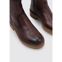 Top 3 24841  Botines Planos Mujer Marrón - details 1