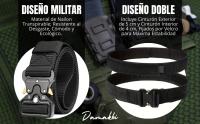 Cinturon MOLLE D  Cinturon Policial - Vigilante de Seguridad - Mujer - Militar - Cinto - Hombre - details 3