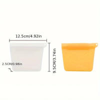 Bolsa De Almacenamiento De Alimentos Para Perros De Silicona - Portátil Y Conveniente Para Comidas Y Entrenamiento De Mascotas - details 0