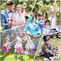 Pistola De Burbujas Portátil Para Niños Y Niñas Máquina De Burbujas De Jabón Eléctrica Para Fiestas Al Aire Libre Regalo Para Niños - details 5