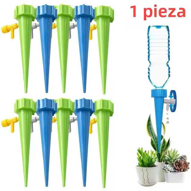 Sistema De Riego Por Drip Automático Con Espiga Autoidrante Para Plantas De Flor Jardín Invernadero Ajustable Dispositivo De Rociador Automático - 1