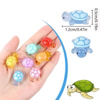 50/100 Pcs Encantadores Mini Tortugas Luminosas Para Decoración De Hogar Y Jardín Juguetes Para Niños Ornamentos Miniatura De Tortuga Que Brilla En La Oscuridad - details 6